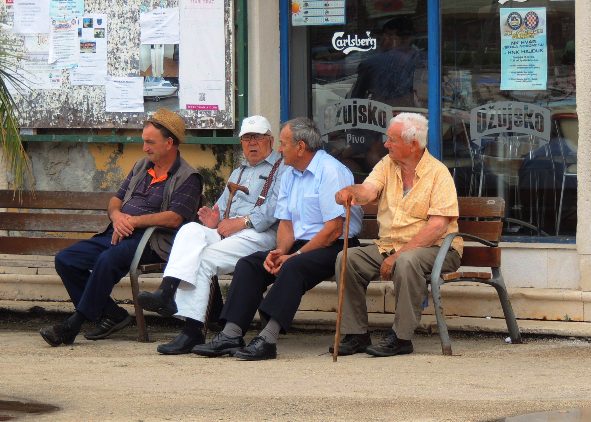 Geezers on Hvar
